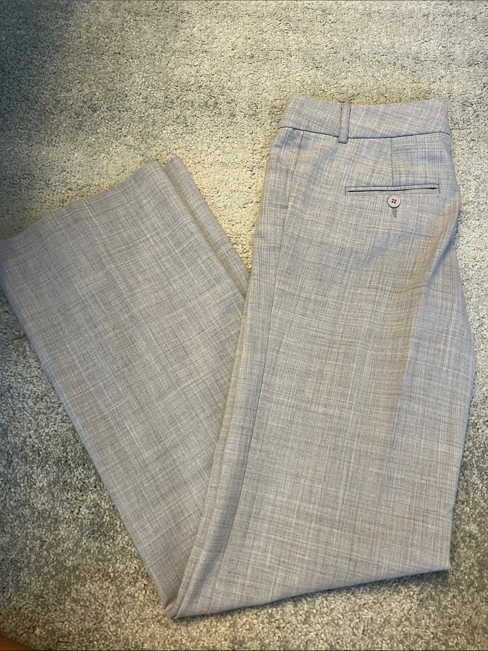 Express Light Gray Plaid Men’s Dress Pants